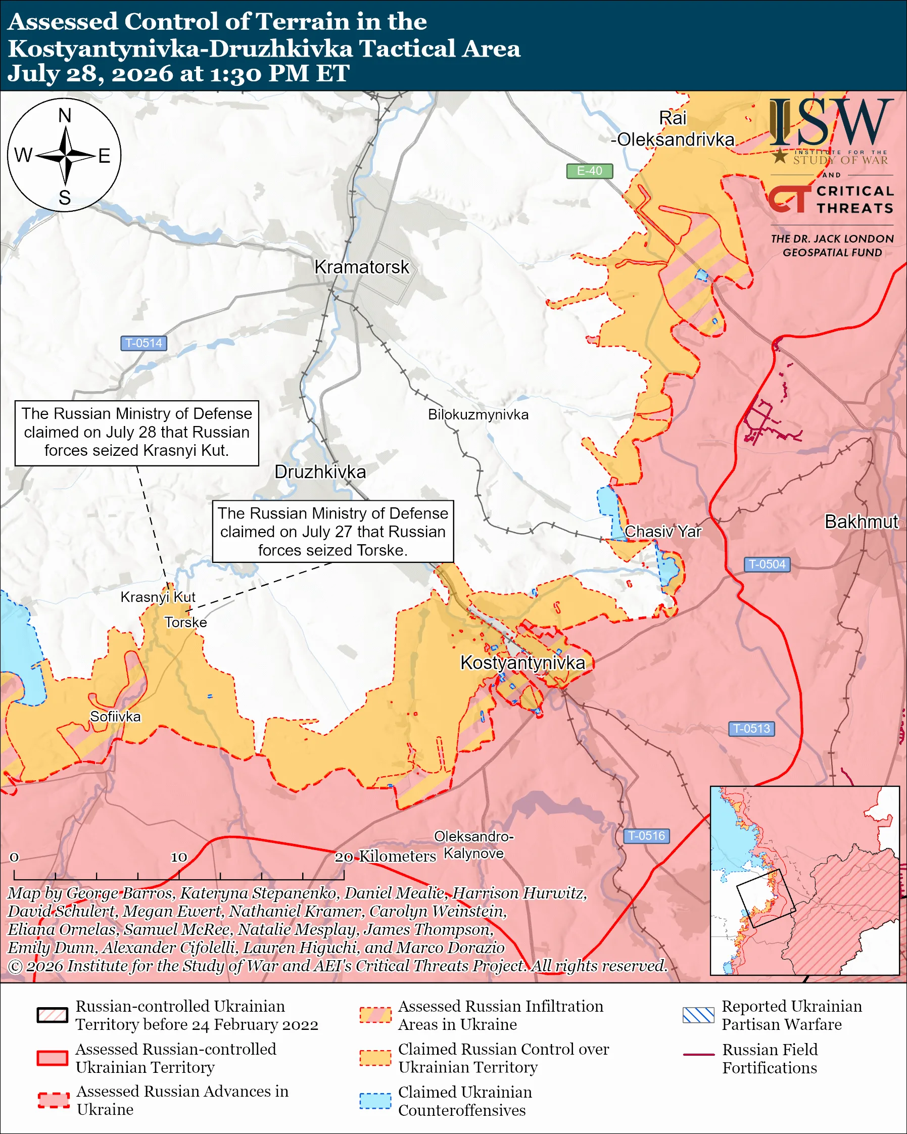 russia bombing kostiantynivka rubble while pushing its infantry foot · post assessed control terrain kostiantynivka-druzhkivka tactical area donetsk oblast 28 2026 kostyantynivka-druzhkivka-tactical-area-july-28-2026 ukraine news ukrainian reports