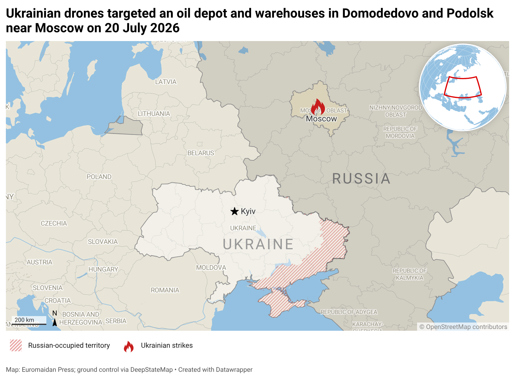 russia keeps hitting ukraine's couriers—so ukraine went after russia's amazon oil depot warehouses hit near moscow · post qvxrn-ukrainian-drones-targeted-an-oil-depot-and-warehouses-in-domodedovo-and-podolsk-near-moscow-on-20-july-2026- news ukrainian reports