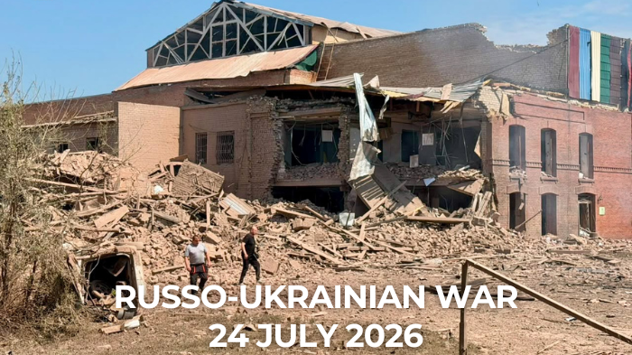 Russo-Ukrainian War 24 July 2026