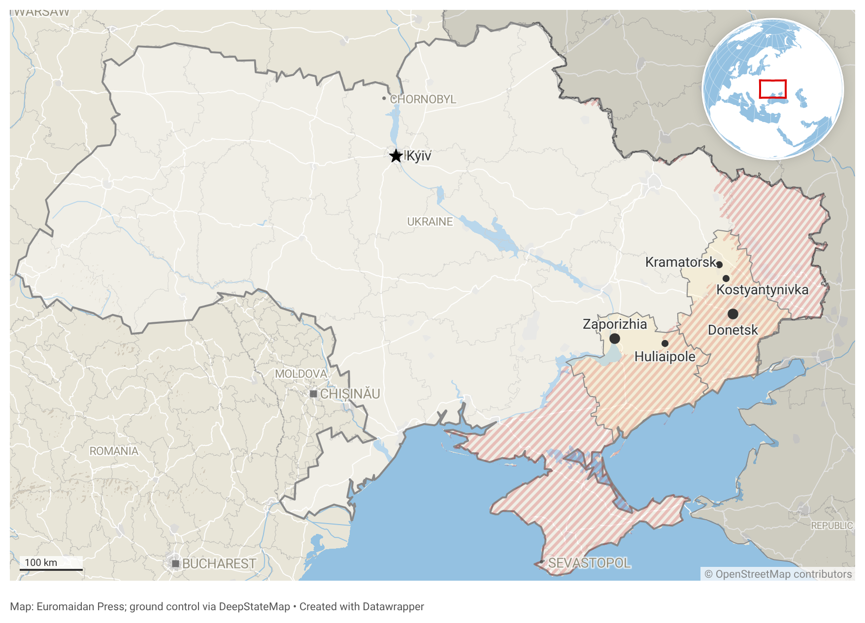 russia bombing kostiantynivka rubble while pushing its infantry foot · post kramatorsk donetsk oblast ukraine news ukrainian reports