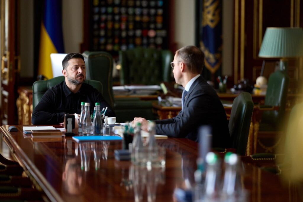 zelenskyy with koretskyi