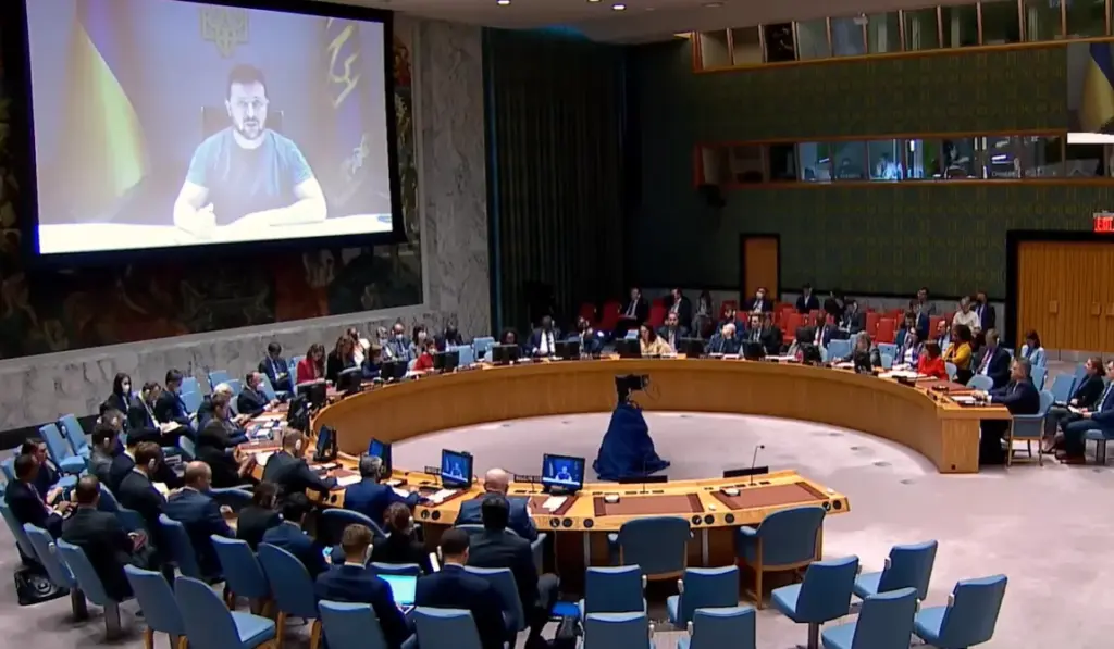 Zelenskyy UNSC 