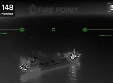 ukraine just hit its 159th russian ship 12 days—and campaign has end date · post shadow-fleet lng tanker burns after two drone strikes black sea logged target 148 filmed third