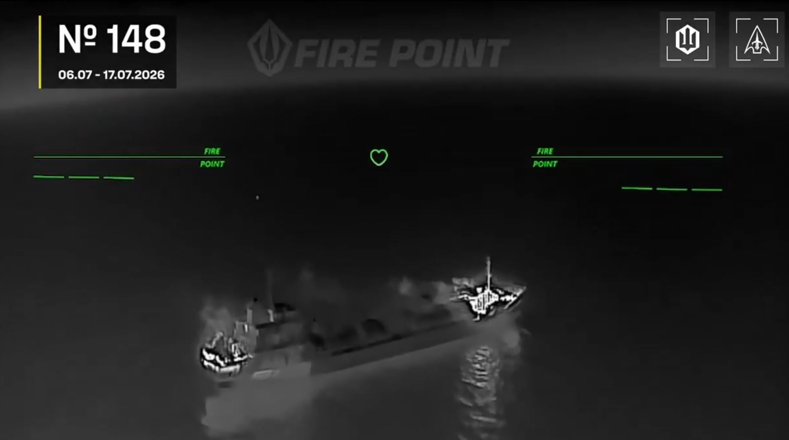 ukraine just hit its 159th russian ship 12 days—and campaign has end date · post shadow-fleet lng tanker burns after two drone strikes black sea logged target 148 filmed third