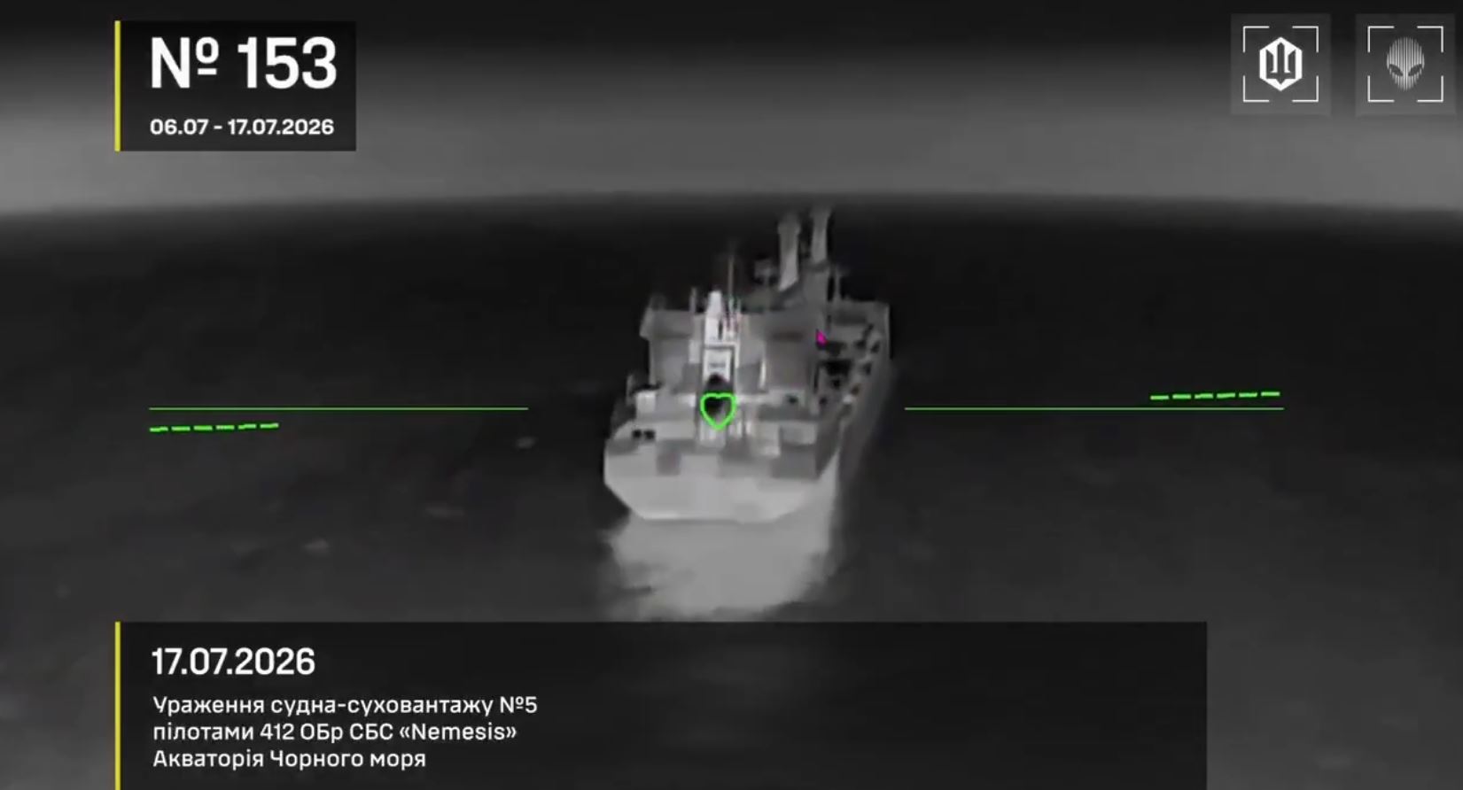 ukraine just hit its 159th russian ship 12 days—and campaign has end date · post ukrainian drone closes dry-cargo logged 153rd vessel during unmanned systems forces strikes black sea overnight