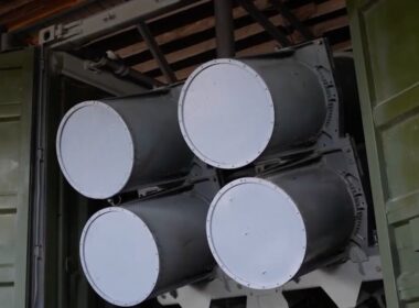 Harpoon anti-ship missile launcher. Source: Defense Express
