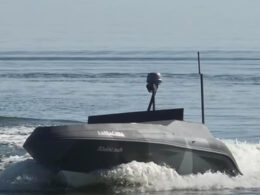 Ukrainian Barracuda naval drone. Photo: Ukraine's 40th Separate Coastal Defense Brigade
