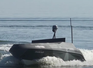 Ukrainian Barracuda naval drone. Photo: Ukraine's 40th Separate Coastal Defense Brigade