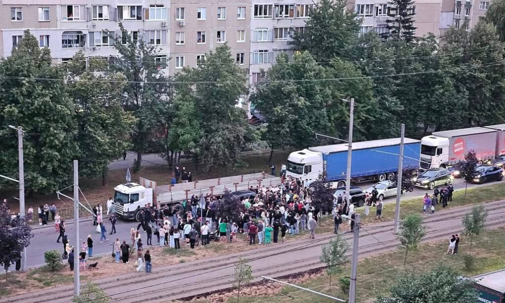 mobilization-related standoff in lviv on 8 july 2026