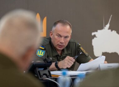 Commander-in-Chief of Ukraine's Armed Forces Oleksandr Syrskyi, 10 July 2026. Photo: Syrskyi