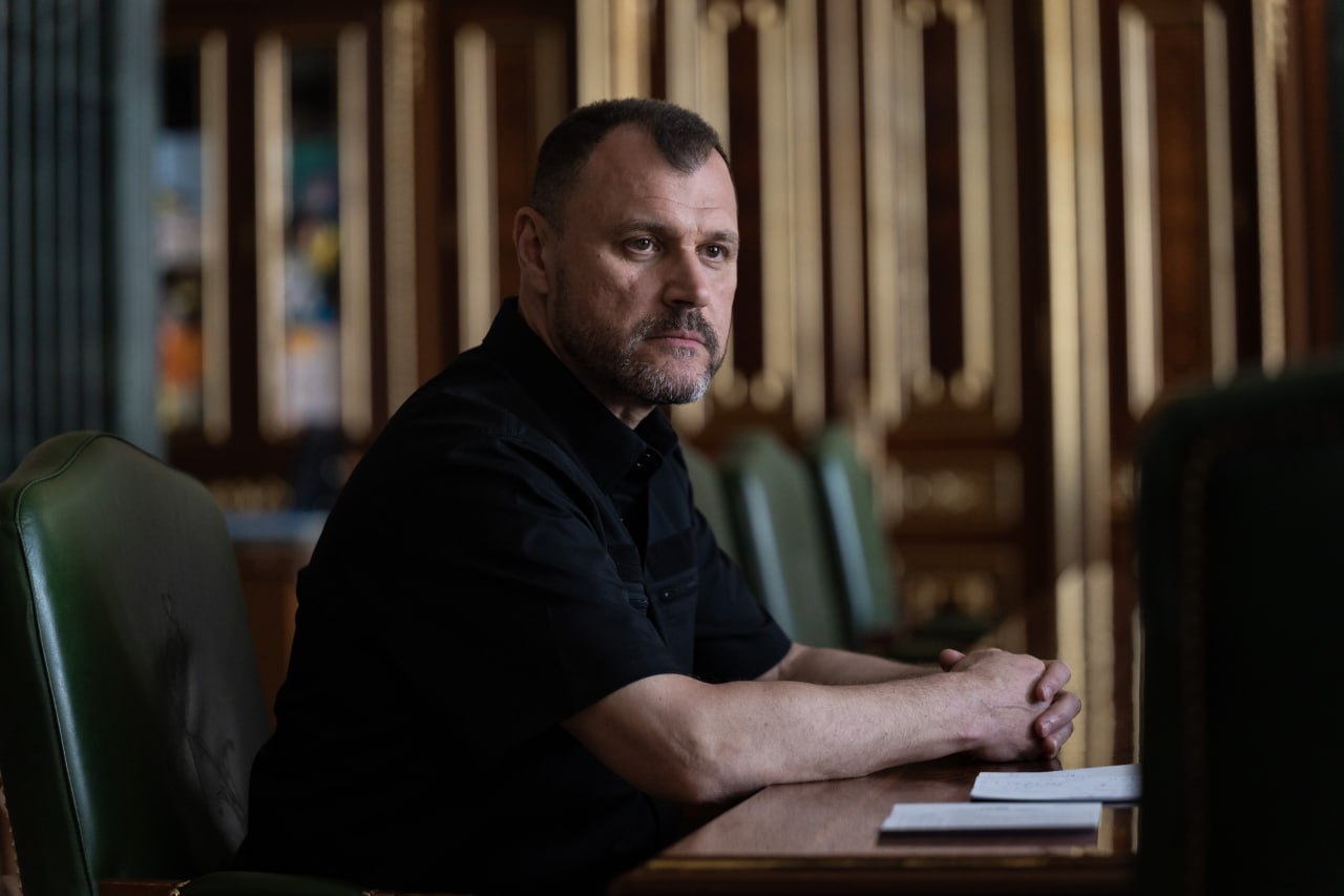 The image shows Ukrainian outgoing Interior Minister Ihor Klymenko. Source: Zelenskyy