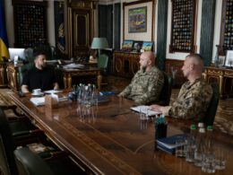 Ukrainian President Volodymyr Zelenskyy met with senior commanders of Ukraine's Armed Forces on 19 July, 2026. Photo: Zelenskyy