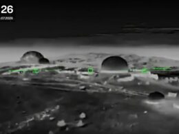 russia builds sea drones hunt ukraine—ukraine just torched base where sit occupied crimea · post thermal drone footage radio-transparent radar shelters targeted ukrainian strike near okhotnyche ai-petri 2026 video robert