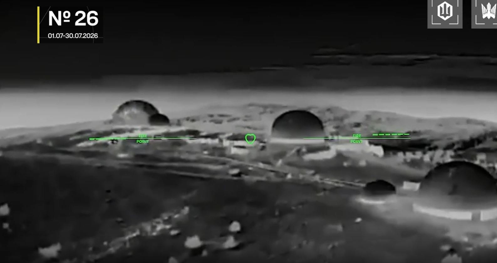 russia builds sea drones hunt ukraine—ukraine just torched base where sit occupied crimea · post thermal drone footage radio-transparent radar shelters targeted ukrainian strike near okhotnyche ai-petri 2026 video robert