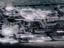 drones found fsb where felt safest—a seaside resort deep occupied kherson · post thermal footage security service ukraine drone shows russian coordination center oblast during strike 20 2026 earlier sbu