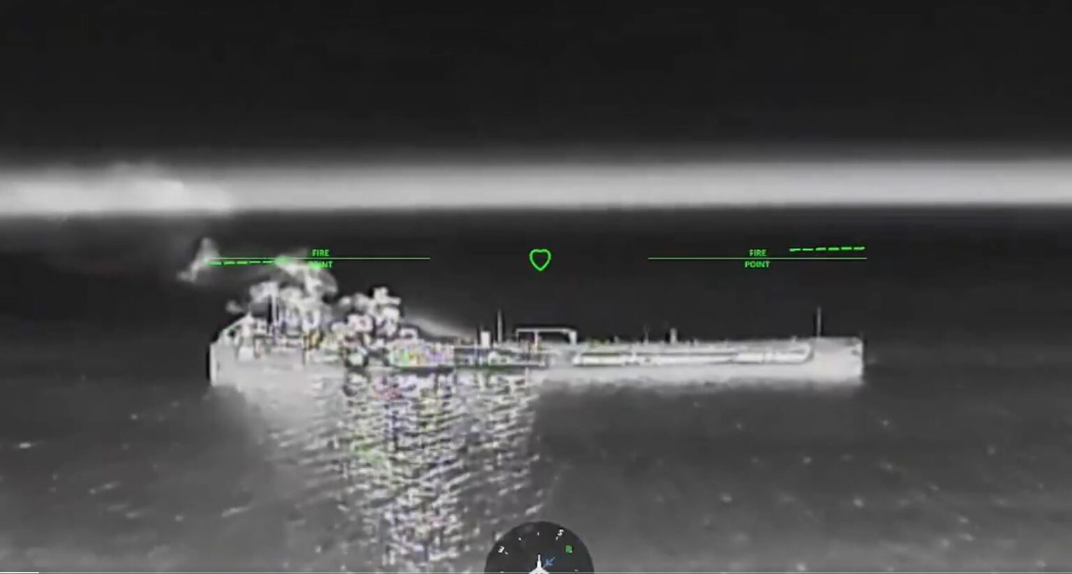 three days 21 ships russia's azov sea fuel run occupied crimea turning shooting gallery · post ukrainian drone closes smoking russian tanker during overnight strikes 8 2026 video robert madyar