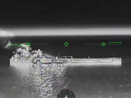 three days 21 ships russia's azov sea fuel run occupied crimea turning shooting gallery · post ukrainian drone closes smoking russian tanker during overnight strikes 8 2026 video robert madyar