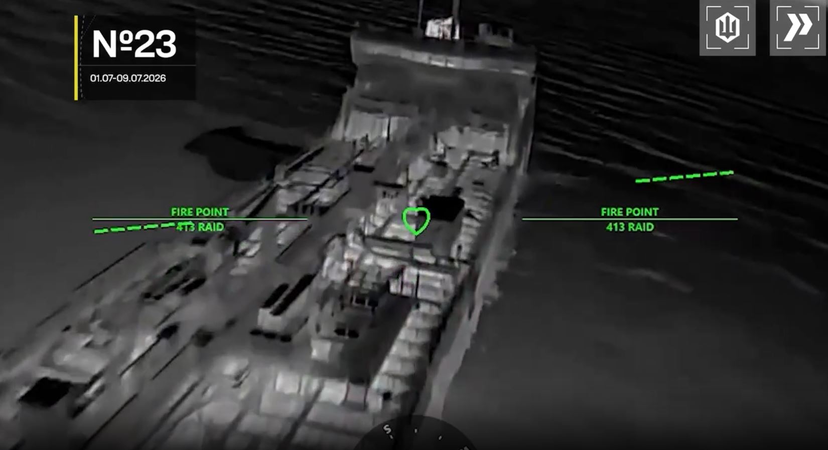 35 ships four days ukraine's campaign against russia's azov sea fuel run keeps widening · post ukrainian drone strikes russian tanker (target 23) 1–9 2026 video robert brovdi ukraine news