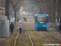 first pumps harvest now commute—russia's fuel shortage keeps finding new victims · post tram vladivostok russia 2024 vladivostok1ru lines ukraine news ukrainian reports
