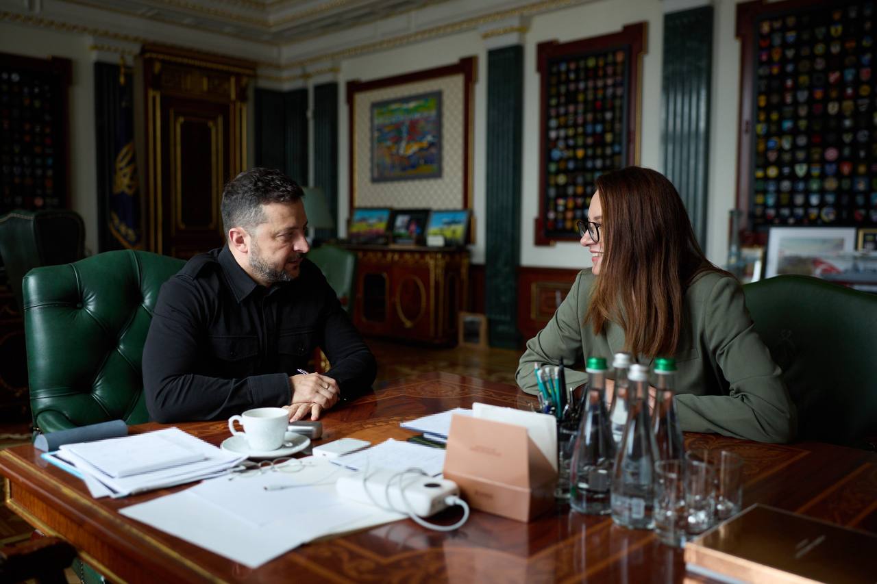 ukraine's prime minister confirms stepping down cabinet shake-up begins · post president volodymyr zelenskyy (l) meets yuliia svyrydenko kyiv 12 2026 left right telegram ukraine news ukrainian reports