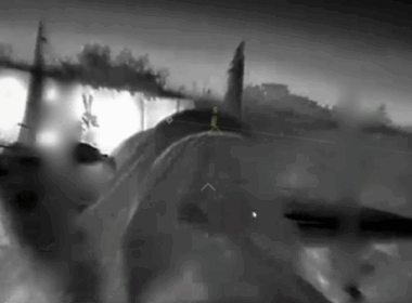 The image shows a Ukrainian drone approaching Russia's MiG-29 aircraft. Source: Ukraine's Defense Intelligence