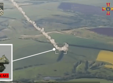 Ukrainian drones killed a Russian Buk-M3 air defense system. Credit: Lasar's Group