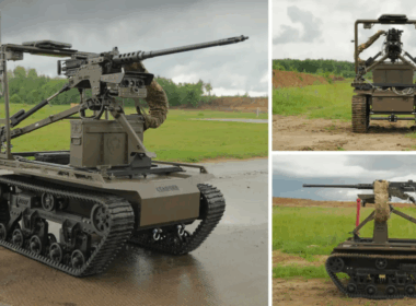 Ukraine codifies Tanchik Droid 12.7 ground robot for frontline combat. Source: Ukraine's Ministry of Defense