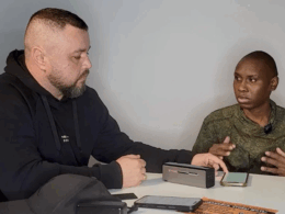Kenyan citizen Francis says he didn't know he was going to the war until he appeared in the training camp. But there he didn't decline the service. Source: UNIAN