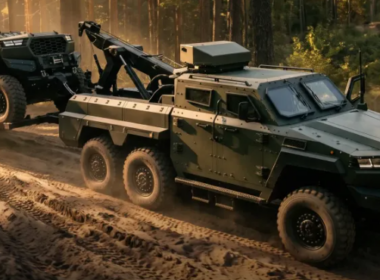 The Ukrainian armored recovery tractor INGUAR-4 Source: The Ukrainian Defense Ministry