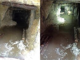 belarusian tunnel eu almost done lithuania drilled hole exactly wrong place—for diggers · post unfinished dug belarus toward lithuanian territory varėna district туннель ведущий из беларуси на территорию литвы vsat