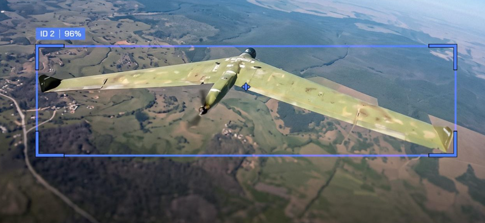 A Ukrainian drone is approaching a Russian target. Source: The Ukrainian Defense Ministry