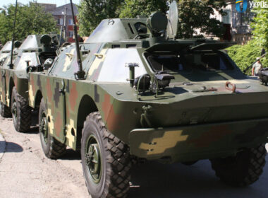 Soviet-made BRDM-2 armored reconnaissance vehicles. Source: Ukroboronprom