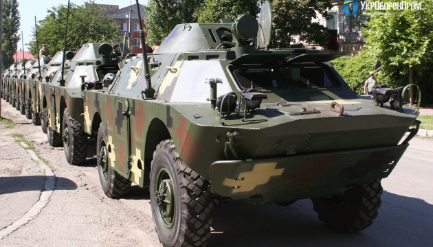 Soviet-made BRDM-2 armored reconnaissance vehicles. Source: Ukroboronprom