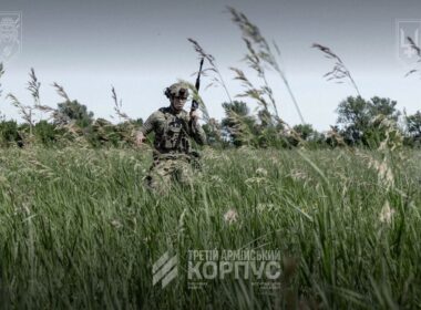 A 53rd Mechanized Brigade trooper.