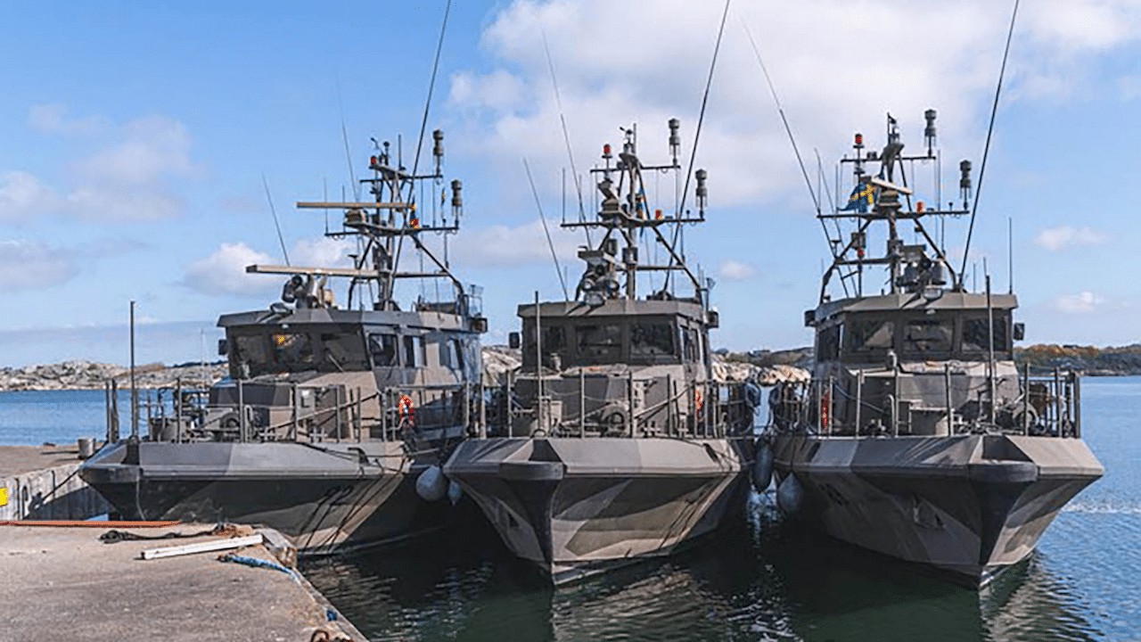 gripen sale coast guard boats—sweden sends 10 vessels ukraine · post three swedish patrol boats moored naval base göteborg sweden joakim nilsson/swedish armed forces another-overhauled-patrol-boat-for-the-swedish-1st-marine-regiment news ukrainian reports