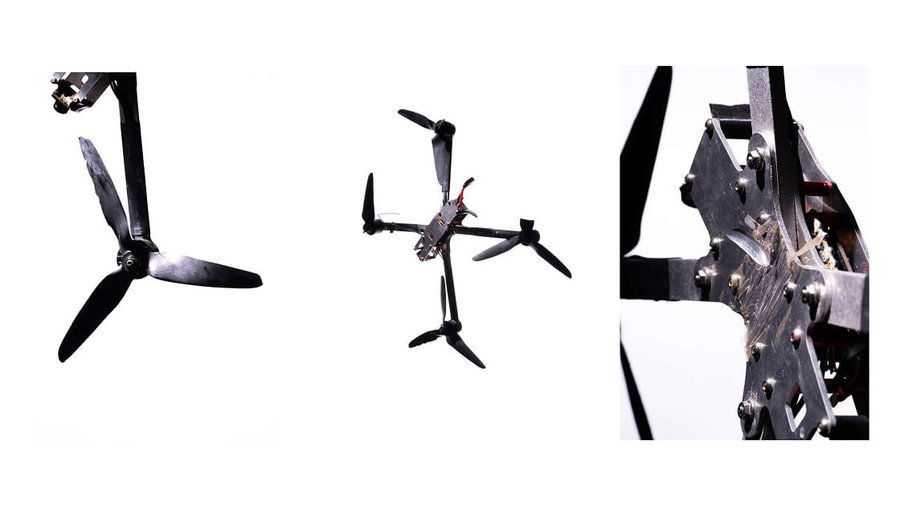 FPV drone — a drone remotely controlled by an operator using a live video feed, 2025. Photo: Serhii Melnychenko