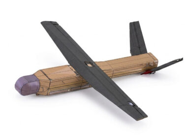 Modified UBB-M drone adapted for interceptor missions.
