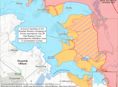 isw russia's long push toward sloviansk gains ground ukraine counterattacks · post lyman-tactical-area-july-28-2026 news ukrainian reports