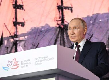 putin at the eastern economic forum in vladivostok on 5 september 2025