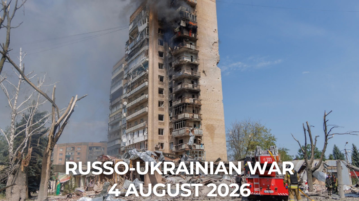 Russo-Ukrainian War 4 August 2026
