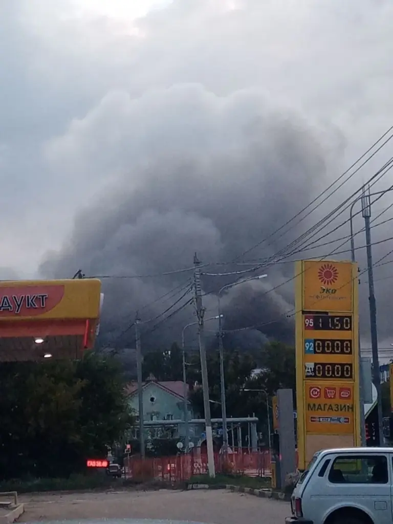 Reported Flamingo strike hits Samara industrial area housing factory that builds rockets for Russia's Starlink rival