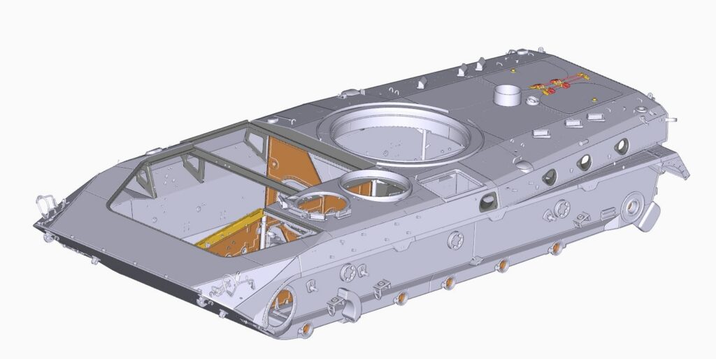 Digitised BMP-1 project. Photo: STV Machinery