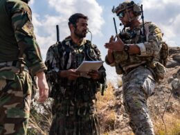 Green Berets during Falcon Talon 2022 military exercise in Pakistan