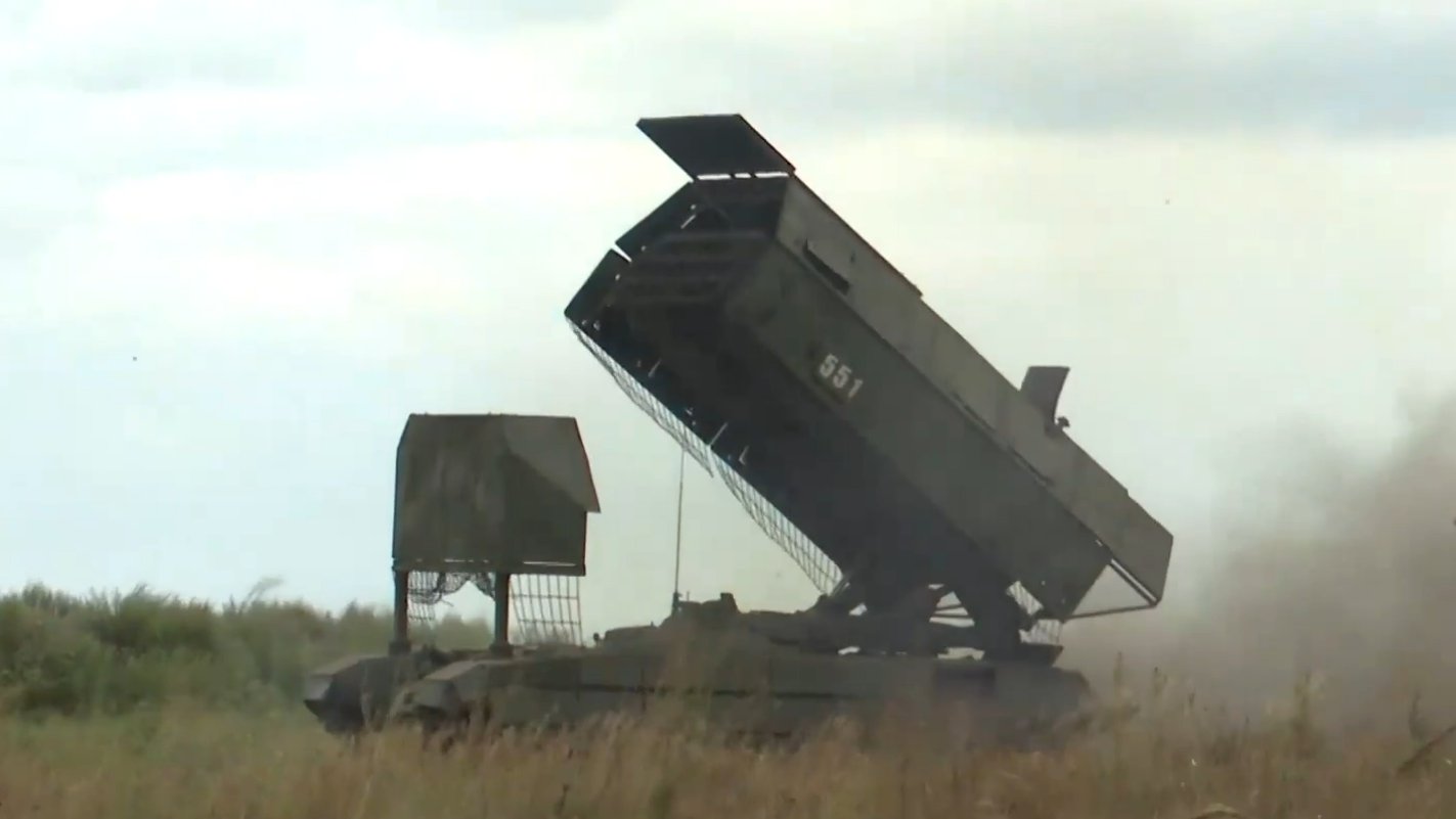 A new up-armored TOS-1A.