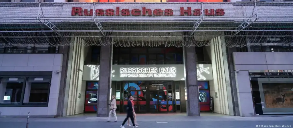 berlin weighs closing russian house spying yet federal ministry just moved beside · post has been fixture berlin's friedrichstraße since 1984 friedrichstrasse schoening alliance ukraine news ukrainian reports