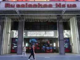 berlin weighs closing russian house spying yet federal ministry just moved beside · post has been fixture berlin's friedrichstraße since 1984 friedrichstrasse schoening alliance ukraine news ukrainian reports