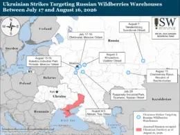 ukraine has knocked out seven russia's 10 biggest warehouses its air defenses fall short isw says · post ukrainian strikes targeting russian wildberries between 17 16 2026 ukrainian-strikes-targeting-russian-wildberries-warehouses-between-july-17-and-august-16-2026 news reports