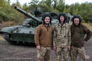 A T-64BM Bulat in the 57th Motorized Brigade. Photo by the brigade