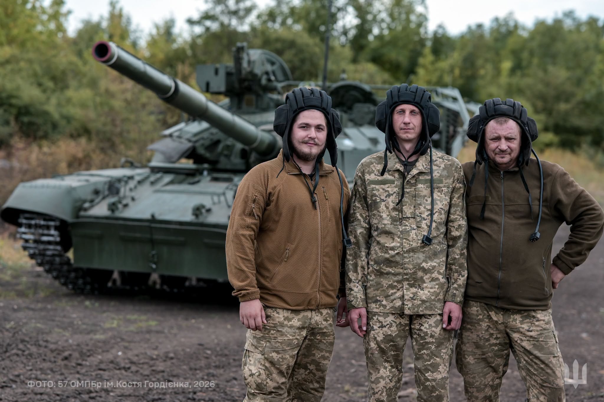 A T-64BM Bulat in the 57th Motorized Brigade. Photo by the brigade