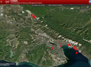 sea drones jet neptune missiles hit one russian port single night · post nasa firms shows fires detected around novorossiysk 12 2026 ukraine news ukrainian reports
